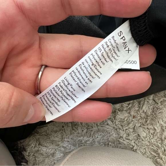 Spanx Faux Leather Moto Leggings - Picture 12 of 13